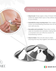 Zomee Original Silver Nursing Cups