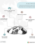 Zomee Original Silver Nursing Cups
