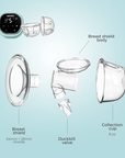 Silicone Hands Free Collection Cups